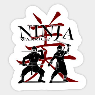 Ninja Warrior Sticker